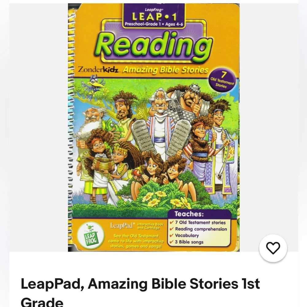 LeapFrog LeapPad Reading Cartridge & Activity Book - Orange